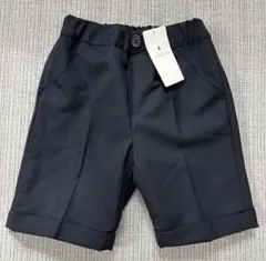 グリーンレーベルリラクシング　ネイビー フォーマルショートパンツ 115