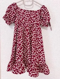 新品 Baby Cherry Pattern One-Piece 90センチ - メルカリ