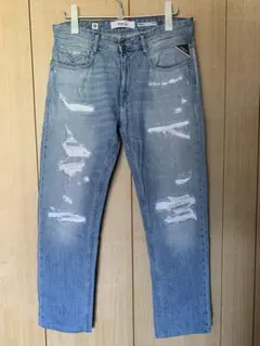 e REPLAY ROCCO COMFORT FIT 20年加工デニムのサムネイル