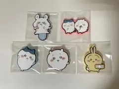 ちいかわ　カラフルラバーマグネット　ガチャガチャ　ハチワレ　うさぎ　モモンガ