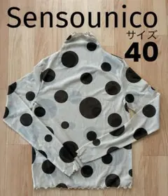 【センソユニコ】メロウハイネックシアーインナートップス40
