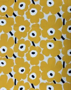 マリメッコ ミニウニッコ　生地　はぎれ　イエロー系　超レア