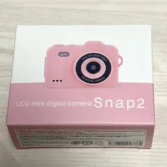 LCD mini digital camera Snap2 ピンク