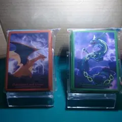 ポケモンカードゲーム リザードン・レックウザスリーブセット　B