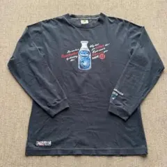 H*0様 ボディーグローブ ロンT M 黒 サーフ系 グラフィックロゴ 長袖Tシのサムネイル