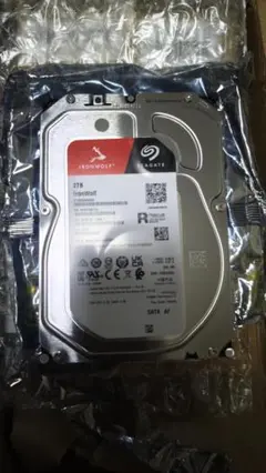 HDD 2TB NAS向け Seagate Ironwolf 新品未使用
