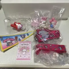 マイメロディ カプセルトイ 7点セット