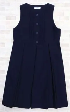 現行品　美品　ミキハウス ジャンパースカート　130　カバー付き