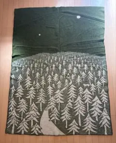 KLIPPAN ウールブランケット HOUSE IN THE FOREST