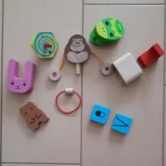 ベビー　木製知育玩具　8点セット