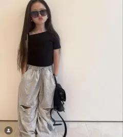 anonbaby ダメージスエットパンツ 90