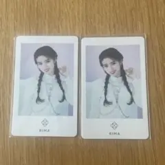 NiziUリマ　light it up フォトカード　2枚セット