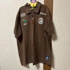 ATHLETA ブラウン ポロシャツ