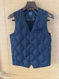 ネイビー キルティング ベスト メンズ　シップス　TAION(クリーニング済)