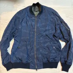 美品希少✨ XLARGE×ALPHA MA-1 両面 ジャケット ネイビー×迷彩 美品希少✨ XLARGE×ALPHA MA-1 両面 ジャケット ネイビー×迷彩