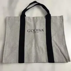 【新品未使用品】GODIVA トートバッグ グレー ブラックのサムネイル