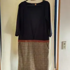 Green Label Relaxing ひざ丈ワンピース Mサイズ