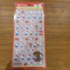 【正規品】ボンボンドロップシール　ミニ　ハローキティ　レッド　サンリオ