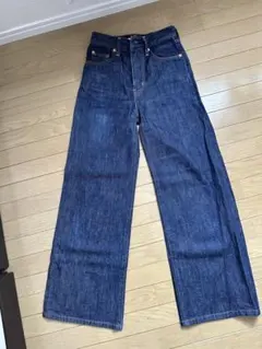 Levi's ワイドレッグ デニムパンツ ダークブルー