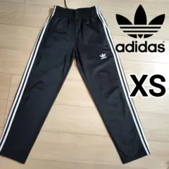 アディダス 黒 ファイヤーバード トラックパンツ ジャージ メンズXS 男女兼用