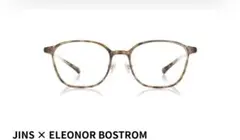 めがね JINS べっこう柄　度入り