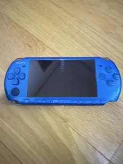 青色 PSP 本体 カセット6枚