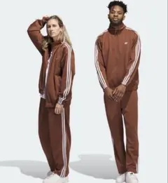 アディダス　adidas スケートボーディング トラックパンツ　ブラウン　XS