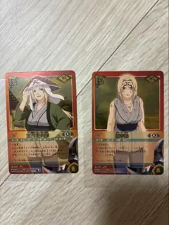 NARUTO ナルトカードゲーム ウルトラレア 大蛇丸 綱手姫 2連番 - メルカリ