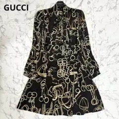 希少 GUCCI グッチ ショートドレス ワンピース レース ベルベット リボン 2104102200493_sub01_LL.jpg