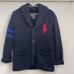 Polo by Ralph Lauren カーディガン 4/4T ネイビー