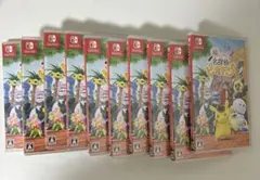 任天堂 switch 帰ってきた 名探偵ピカチュウ ソフト 10個 プロモなし