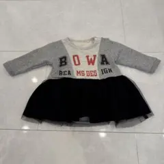 バースデイ　BOWA beams ロンパース　70cm