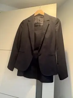THE SUIT COMPANY she スカートスーツ上下 ストライプ
