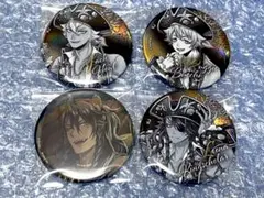 ツイステ レオナ ラギー ジャック AGF先行 寮服 缶バッジ スケアリー