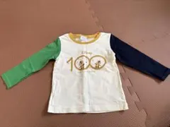 【美品】 Disney 100 ミッキー 長袖Tシャツ 90