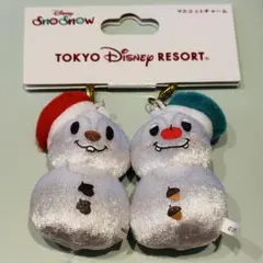 東京ディズニーリゾート マスコットチャーム チップとデール クリスマス