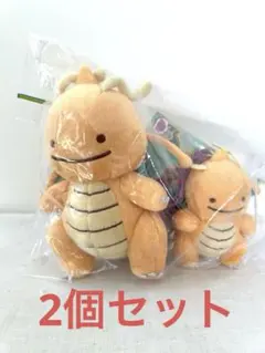 ポケモンセンター へんしん！メタモン カイリュー ぬいぐるみ