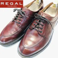 ★超美品★定価27,800円！リーガルGEOX Uチップ ブラウン 25EEE