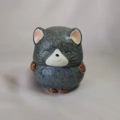 丸い フォルム かわいい猫 インテリア 貯金箱 ねこ