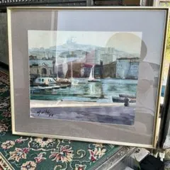 k705「SAUSALITO」ハワード・ベーレンス カリフォルニア 海岸線の風景