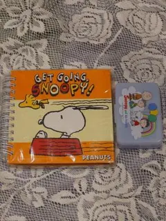スヌーピー　ハードカバーノート　その他おまけ付き