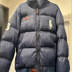 【値下げ】Ralph Lauren ダウンジャケット 刺繍ロゴ バック
