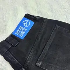 ラスト1日最終セール POLAR BIGBOY ブラックデニム　XS