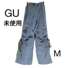 【GU】新品タグなし　テックプルオンパンツ グレー M 軽い　涼しい　速乾
