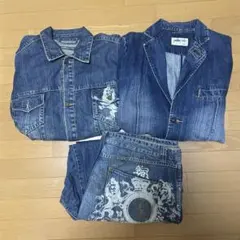 オマケあり‼️ 希少 Johnny blaze デニムセットアップ bboy 2025年最新】デニムセットアップ bboyの人気アイテム - メルカリ