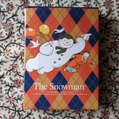 The Snowman 大判ブランケット 約90cm x 120cm