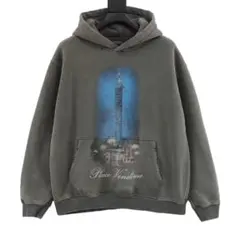 グレー パーカー