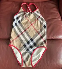 バーバリー　チルドレン　キッズ　女の子　可愛い　チェック　5歳から着用可能