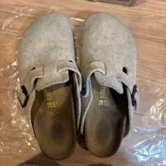 BIRKENSTOCK ベージュ サボサンダル 38 - メルカリ