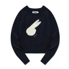 キルシー 韓国　WITTY BUNNY FACE POINT KNIT